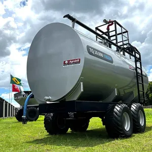 Tanque Água Tiger 10.000L Plataforma Incêndio com Pneu 15.5