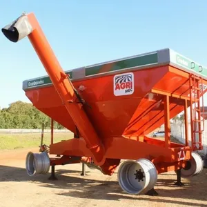 Carreta Graneleira Granbox 25000L Rodado Tandem Agrimec 2 eixos