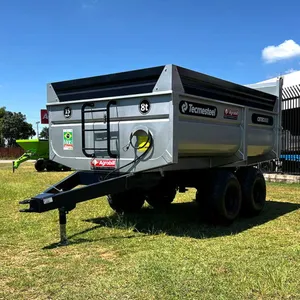 Carreta CBTEC 8000 Basculante 8,5m³ RT c/Pneus 400/60 Tecmesteel