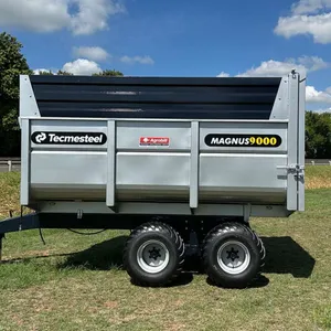 Carreta CBTEC 9000 Magnus 12,8m³ c/Pneus 400/60X15.5 Tecmesteel