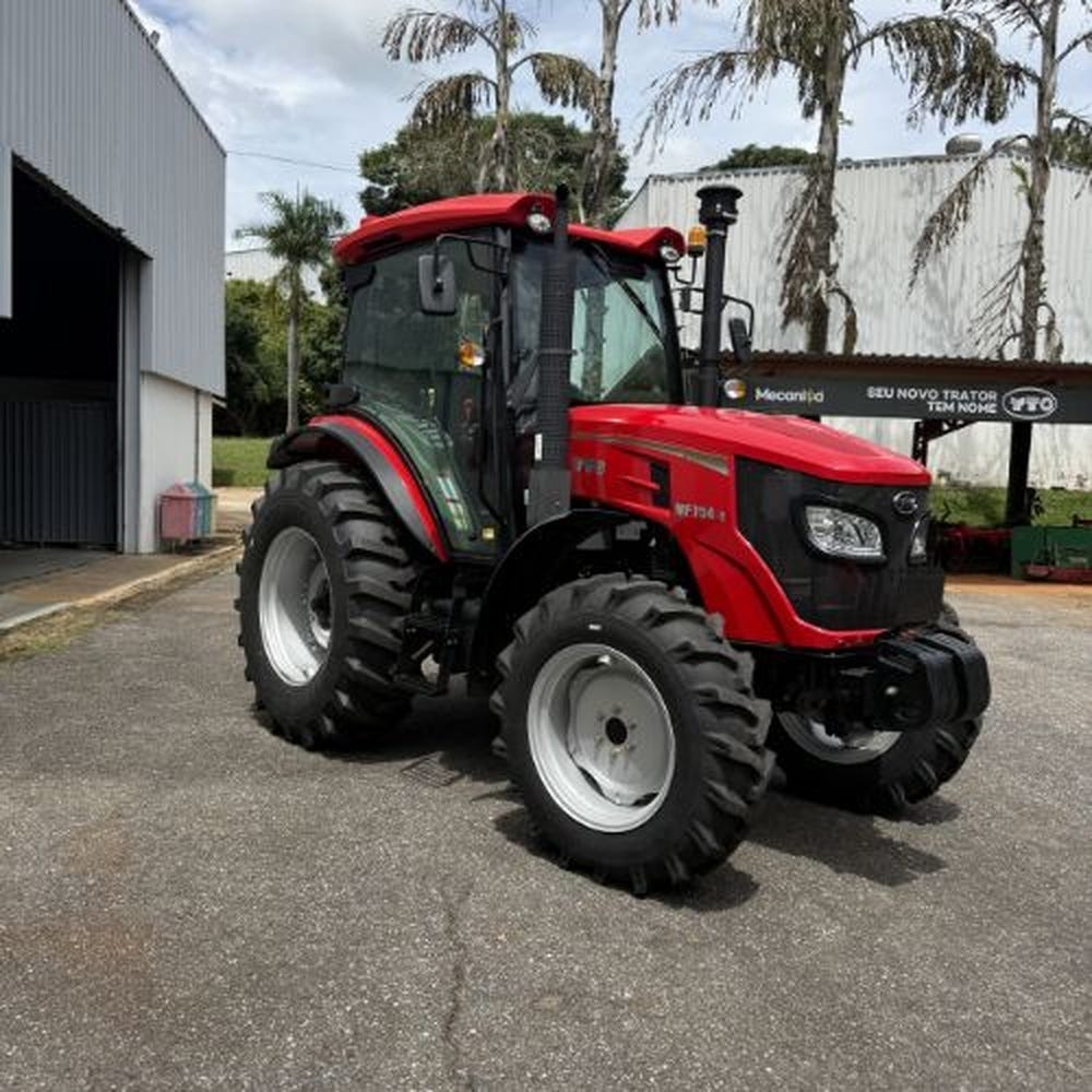 Trator Agrícola YTO MF754-8 Cabinado 75CV 4X4 2 Eixos - 2024