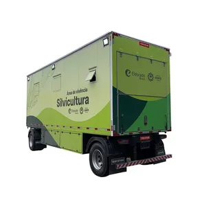 Área de Vivência Móvel Reboque Baú 2 eixos - 4x2 Truckvan