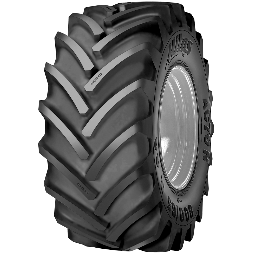 あー Pneu para Colheitadeira Radial 800/65R32TL 178A8 Mitas AC70 N | E-agro