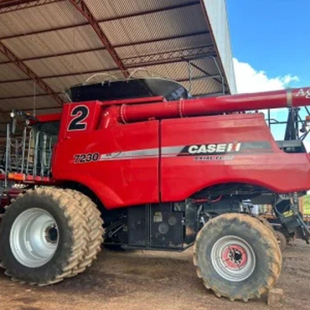Colheitadeira Case IH Axial-Flow + Draper TerraFlex 4F 40 pés | E-agro