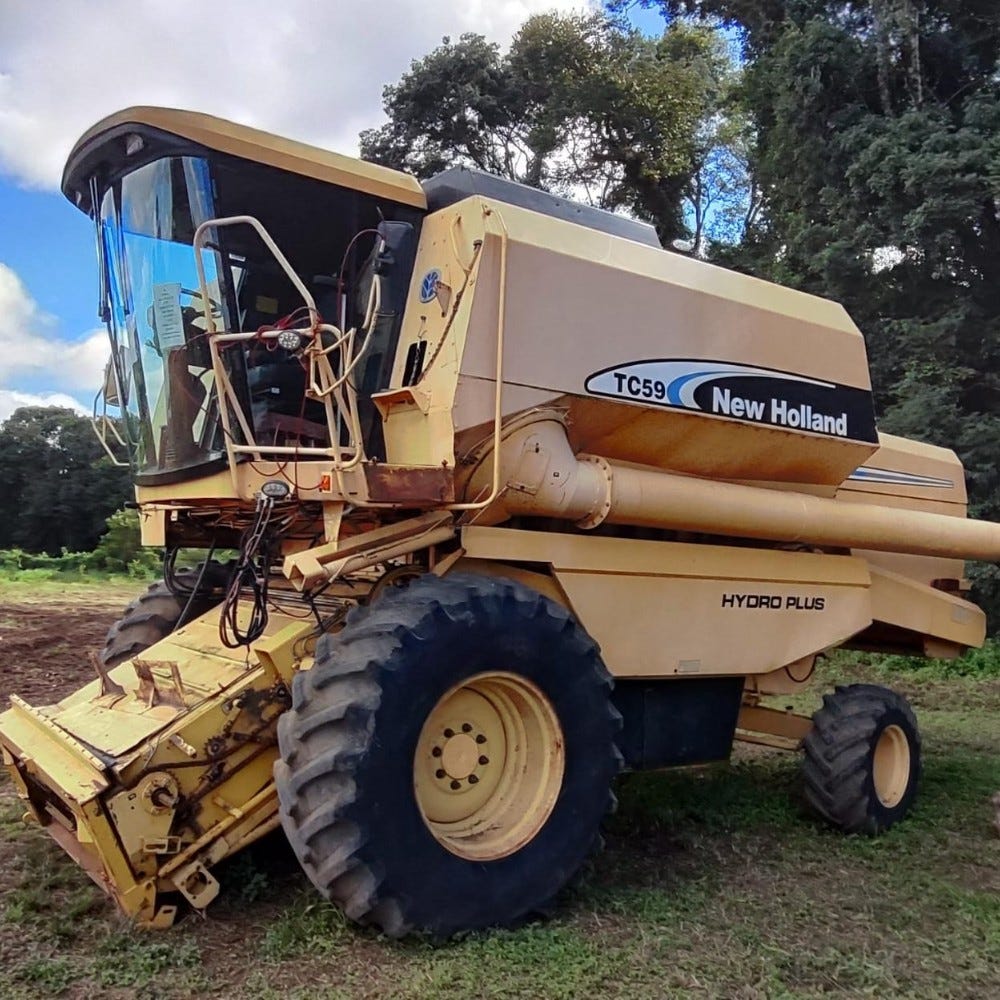 Colheitadeira TC59 New Holland 5508 HS 19 pés Ano 2003 | E-agro