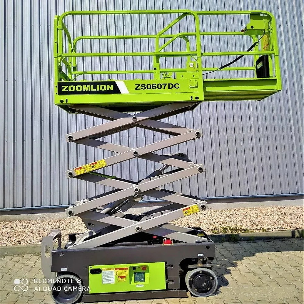 Plataforma Elevatória Tesoura Elétrica Zoomlion ZS 0607 DC 2025