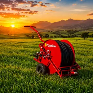 Carretel móvel de irrigação Irrigatinho 50/80 Vermelho